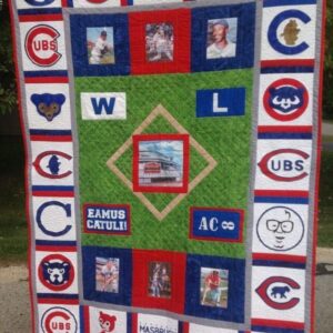 Cubs Quilt Blanket Pt27  Quilt